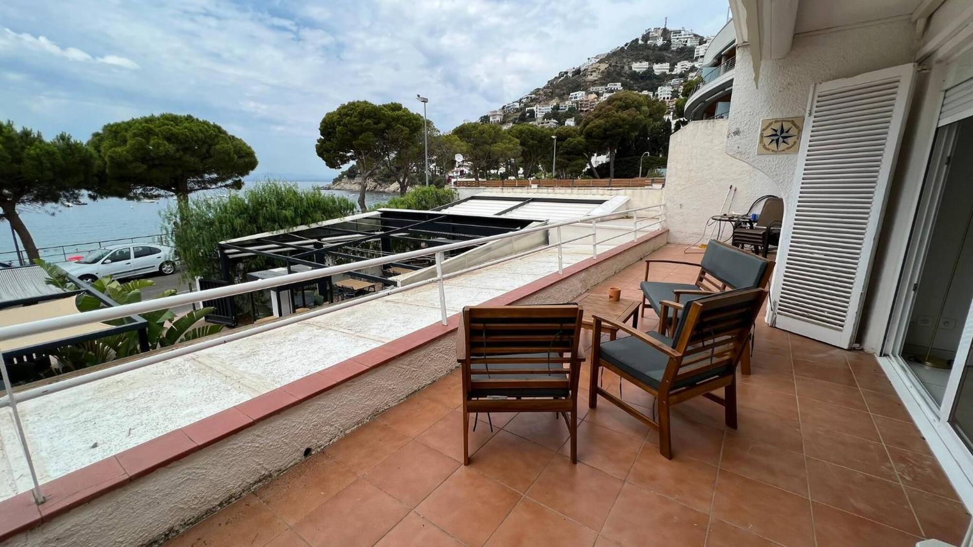 Precioso Apartamento Moderno En Primera Linea Del Mar Av-11 Rosas Exteriör bild